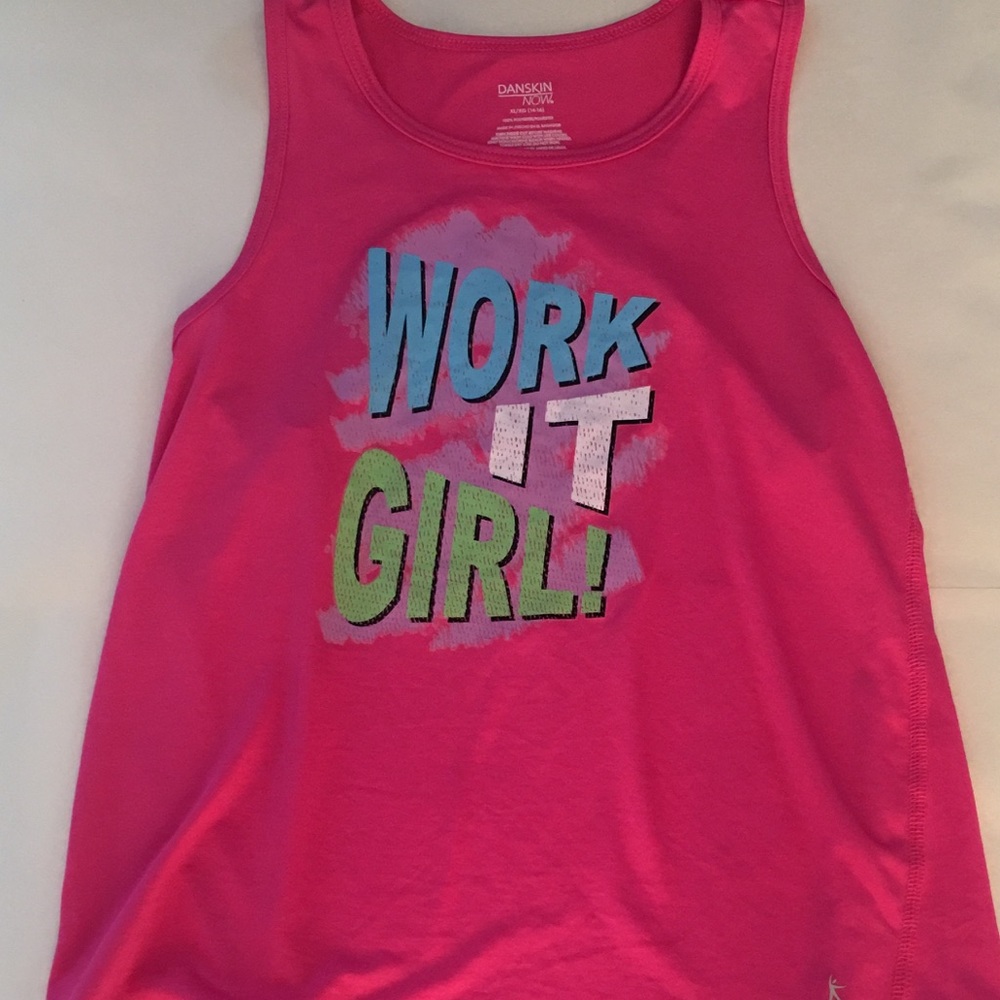 Work it girl tank-top!